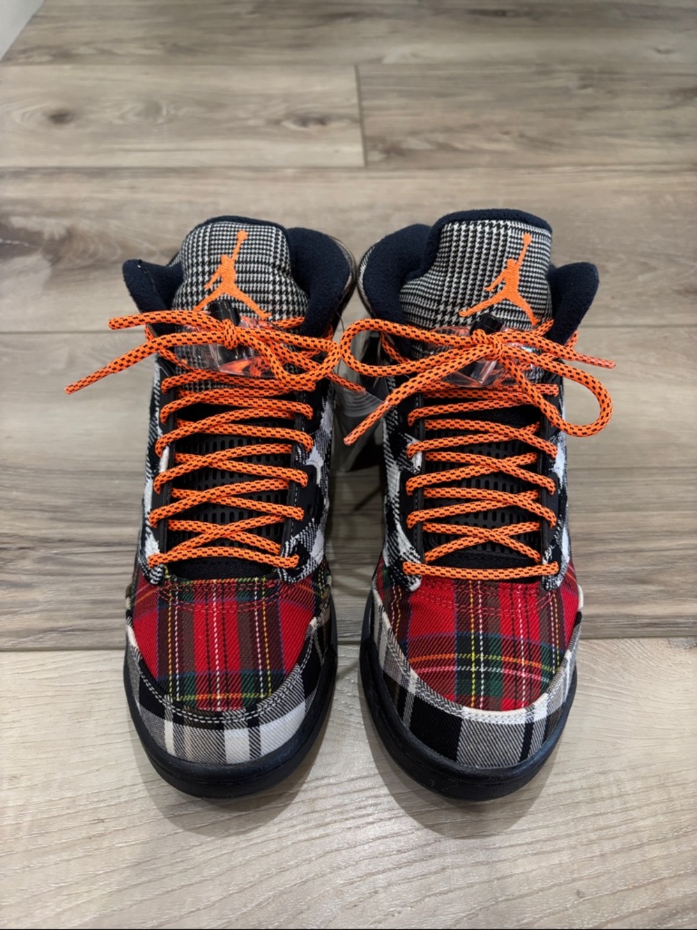 Nike Air Jordan 5 Retro Plaid Sneakers